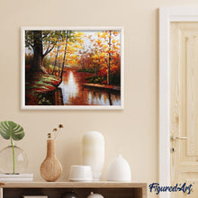 Load image into Gallery viewer, paint by numbers | Swamp | advanced landscapes | FiguredArt