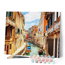 Load image into Gallery viewer, paint by numbers | Gondola ride in Venice | advanced cities | FiguredArt