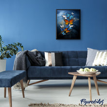 Load image into Gallery viewer, paint by numbers | multicolor butterflies | new arrivals animals butterflies intermediate | FiguredArt
