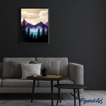 Load image into Gallery viewer, paint by numbers | forest and lake | new arrivals landscapes mountains easy | FiguredArt