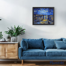 Load image into Gallery viewer, paint by numbers | Van Gogh Starry Night over the Rhone | advanced famous paintings landscapes van gogh | FiguredArt