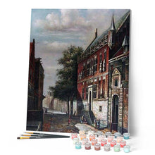 Load image into Gallery viewer, paint by numbers | Dark street | advanced cities | FiguredArt