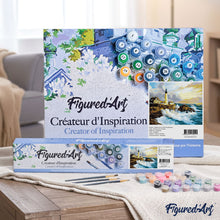 Load image into Gallery viewer, paint by numbers | Storm near the Lighthouse | intermediate landscapes | FiguredArt