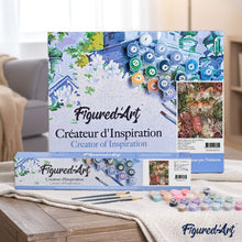 Load image into Gallery viewer, paint by numbers | fox in the flowers | new arrivals flowers animals foxes advanced | FiguredArt