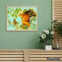 Load image into Gallery viewer, paint by numbers | Little Girl and Butterfly | animals butterflies easy portrait | FiguredArt