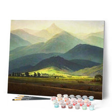 Load image into Gallery viewer, paint by numbers | Giant Mountains | advanced landscapes mountains | FiguredArt
