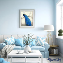 Load image into Gallery viewer, paint by numbers | Pretty Peacock | animals easy peacocks | FiguredArt