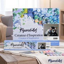 Load image into Gallery viewer, paint by numbers | Monkey wearing headphones | animals easy monkeys | FiguredArt