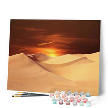 Load image into Gallery viewer, paint by numbers | Twilight in the Desert | easy landscapes | FiguredArt