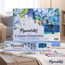 Load image into Gallery viewer, paint by numbers | Blue Lagoon | easy landscapes | FiguredArt