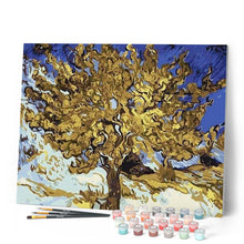 Load image into Gallery viewer, paint by numbers | Van Gogh The Mulberry Tree | famous paintings intermediate trees van gogh | FiguredArt