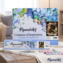 Load image into Gallery viewer, paint by numbers | Cat Businessman | advanced animals cats | FiguredArt