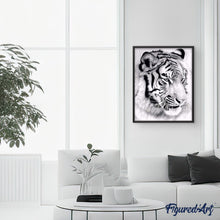Load image into Gallery viewer, paint by numbers | Siberian Tiger | animals easy tigers | FiguredArt