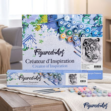 Load image into Gallery viewer, paint by numbers | Siberian Tiger | animals easy tigers | FiguredArt