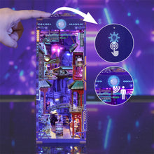 Load image into Gallery viewer, DIY Book Nook Kit - Cyber City