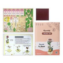 Load image into Gallery viewer, 3D Puzzle - The Rose
