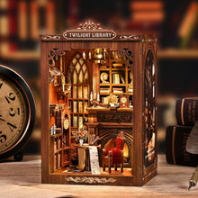 Load image into Gallery viewer, DIY Book Nook Kit - Twilight Library Figured'Art