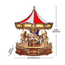 Load image into Gallery viewer, 3D Puzzle - Classic Carousel