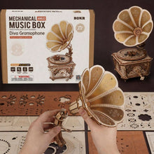 Load image into Gallery viewer, 3D Puzzle - Diva Gramophone
