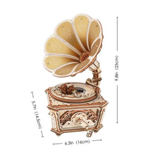Load image into Gallery viewer, 3D Puzzle - Diva Gramophone