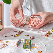 Load image into Gallery viewer, 3D Puzzle Music Box - Sakura Dreamy Tour