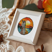 Load image into Gallery viewer, Mini Diamond Painting 15x20cm (4 pieces) - Tropical Birds And Sunset