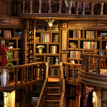Load image into Gallery viewer, Miniature House - Dreamy Book Hall
