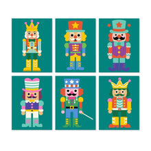 Load image into Gallery viewer, Mini Paint by Numbers Set 15x20cm (6 pieces) - Emerald Guardians Figured'Art