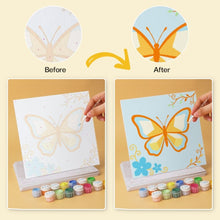 Load image into Gallery viewer, Mini Paint by Numbers Set 20x20cm (6 pieces) - Pastel Butterflies 1