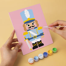Load image into Gallery viewer, Mini Paint by Numbers Set 15x20cm (6 pieces) - Nutcracker Court