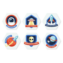 Load image into Gallery viewer, Mini Paint by Numbers Set - Hexagons (6 pieces) - Galaxy Icon Figured'Art
