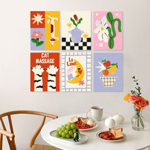 Load image into Gallery viewer, Mini Paint by Numbers Set 15x20cm (6 pieces) - Whimsy and Wonder