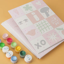 Load image into Gallery viewer, Mini Paint by Numbers Set 15x20cm (6 pieces) - Sweet Soleil