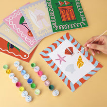 Load image into Gallery viewer, Mini Paint by Numbers Set 15x20cm (6 pieces) - Summer Vibes 1