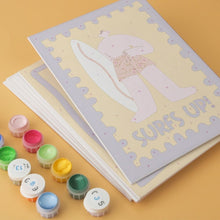Load image into Gallery viewer, Mini Paint by Numbers Set 15x20cm (6 pieces) - Summer Vibes 1