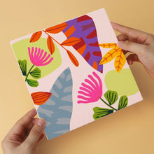 Load image into Gallery viewer, Mini Paint by Numbers Set 20x20cm (6 pieces) - Abstract Garden