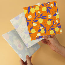 Load image into Gallery viewer, Mini Paint by Numbers Set 20x20cm (6 pieces) - Fruit Pattern