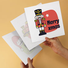 Load image into Gallery viewer, Mini Paint by Numbers Set 20x20cm (6 pieces) - Festive Mini Prints