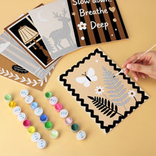 Load image into Gallery viewer, Mini Paint by Numbers Set 15x20cm (6 pieces) - Cosy Tales