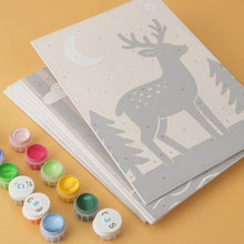 Load image into Gallery viewer, Mini Paint by Numbers Set 15x20cm (6 pieces) - Cosy Tales