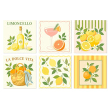Load image into Gallery viewer, Mini Paint by Numbers Set 20x20cm (6 pieces) - Lemon Grove Figured'Art