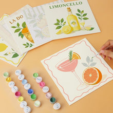 Load image into Gallery viewer, Mini Paint by Numbers Set 20x20cm (6 pieces) - Lemon Grove