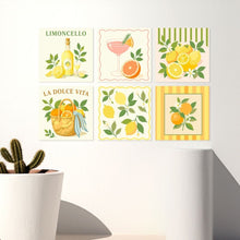 Load image into Gallery viewer, Mini Paint by Numbers Set 20x20cm (6 pieces) - Lemon Grove