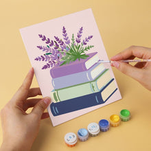 Load image into Gallery viewer, Mini Paint by Numbers Set 15x20cm (6 pieces) - Reading Garden