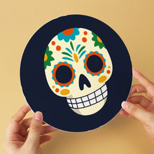 Load image into Gallery viewer, Mini Paint by Numbers Set - Discs Ø20cm (6 pieces) - Día de los Muertos