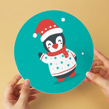 Load image into Gallery viewer, Mini Paint by Numbers Set - Discs Ø20cm (6 pieces) - Turquoise Holiday Set 1
