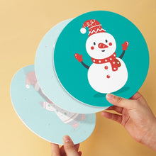 Load image into Gallery viewer, Mini Paint by Numbers Set - Discs Ø20cm (6 pieces) - Turquoise Holiday Set 1