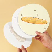 Load image into Gallery viewer, Mini Paint by Numbers Set - Discs Ø20cm (6 pieces) - Fresh from the Oven