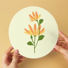 Load image into Gallery viewer, Mini Paint by Numbers Set - Discs Ø20cm (6 pieces) - Gentle Petal