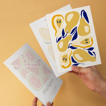 Load image into Gallery viewer, Mini Paint by Numbers Set 15x20cm (6 pieces) - Fruity Prints
